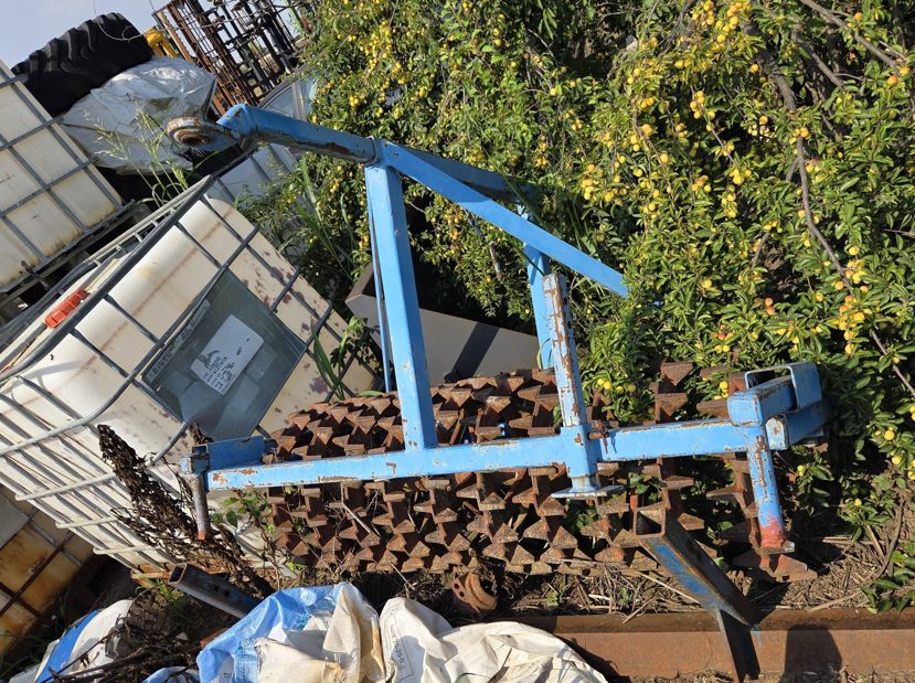 Blue packer roller for behind the plough